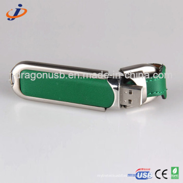 Multicolor couro USB Flash Drive